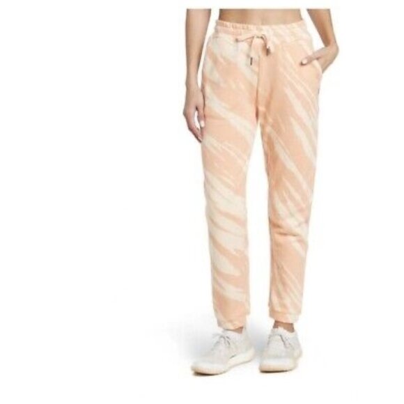 SWEATY Betty Essentials Orange Striped Joggers Pants Size Medium NEW - Picture 5 of 5